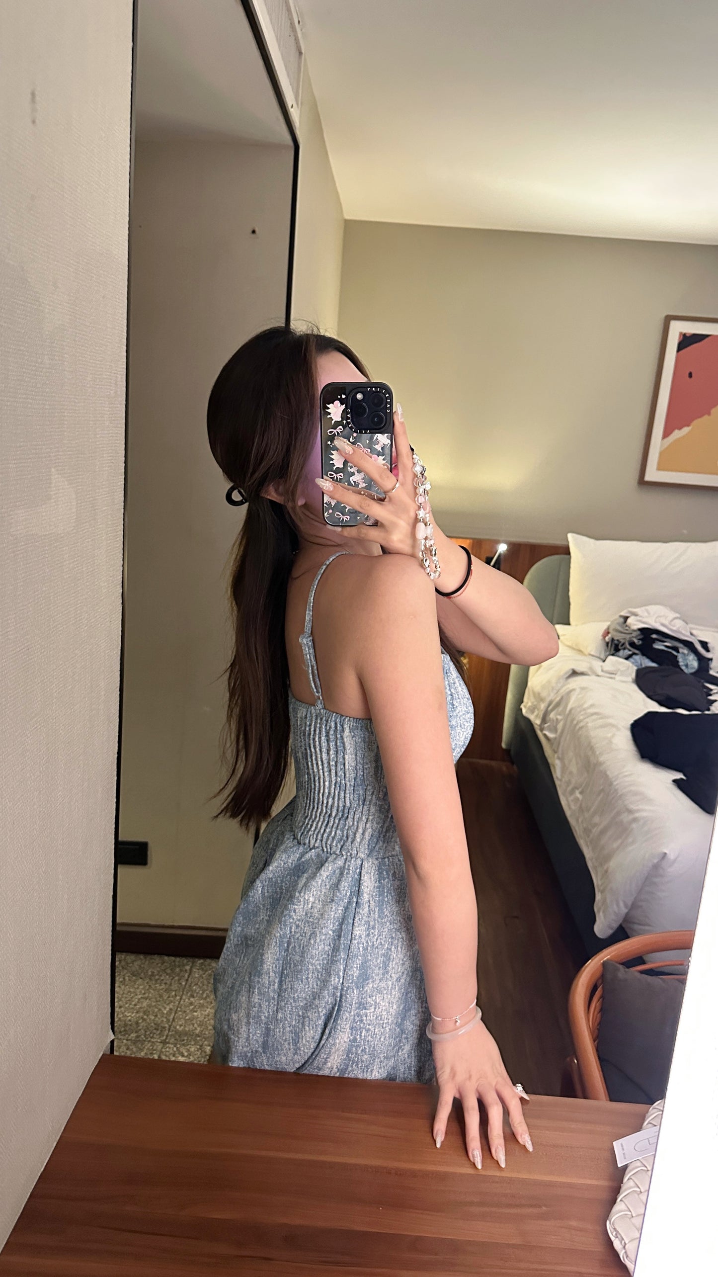 【第二彈】水洗色牛仔連身裙褲