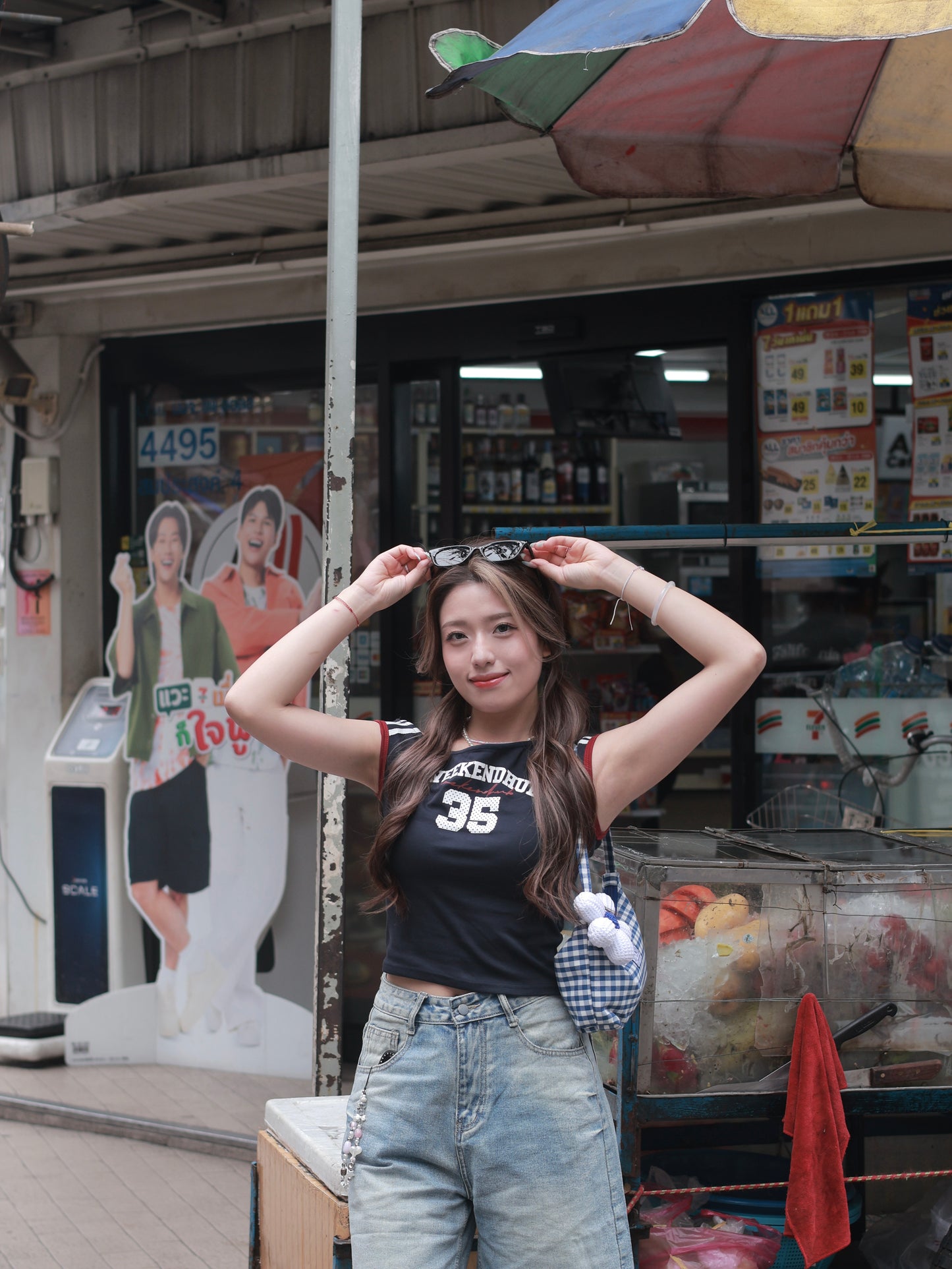 復古美式特色短袖上衣