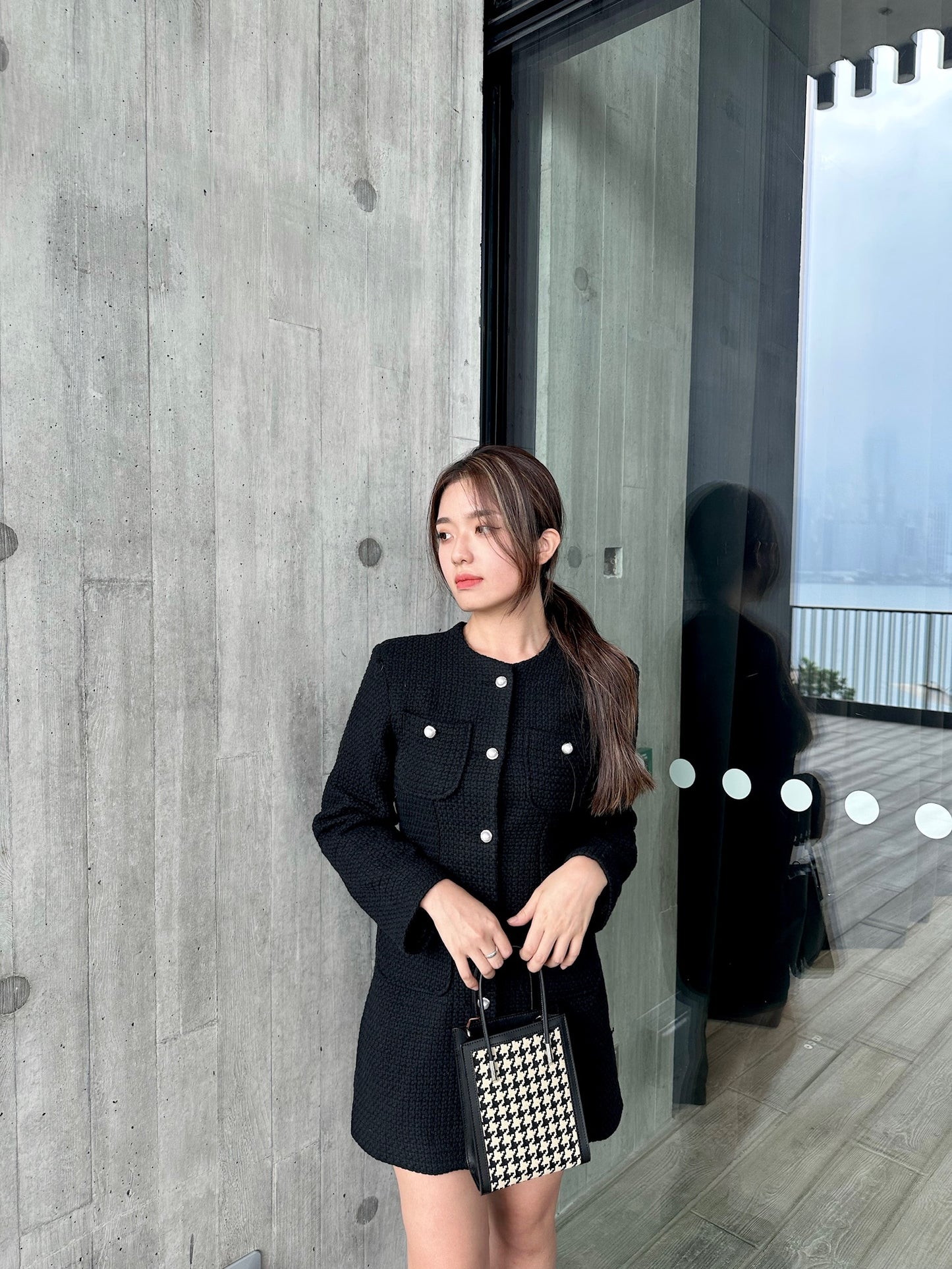 千鳥格小方包 | BA