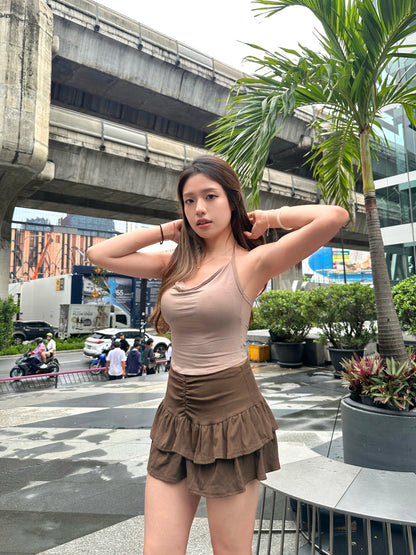 小性感掛頸吊帶背心