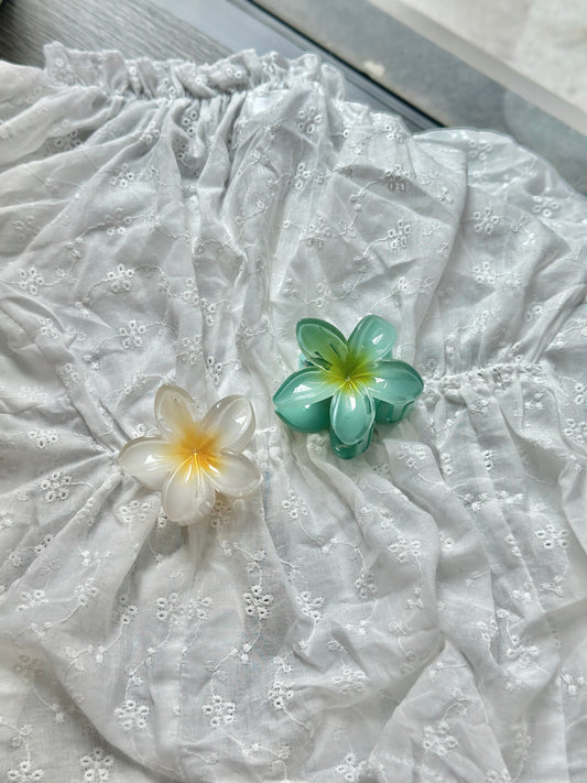 【加購價】渡假風花花髮夾