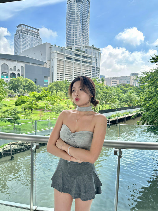 ❤️‍🔥Tubetop掛頸上衣